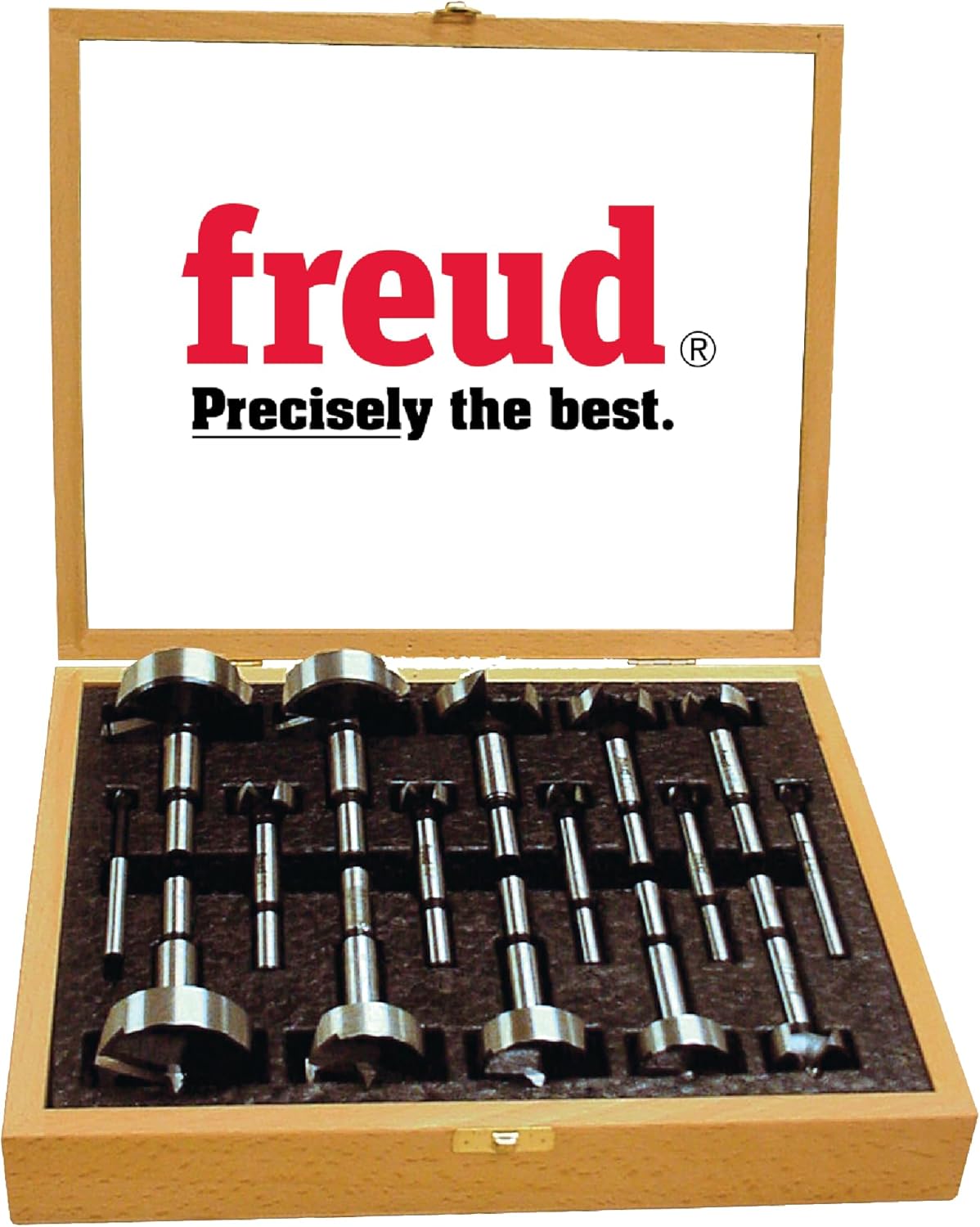 Freud PB-100: 1/4" to 2-1/8" (Dia.) 16 Pcs. Forstner Bit Set