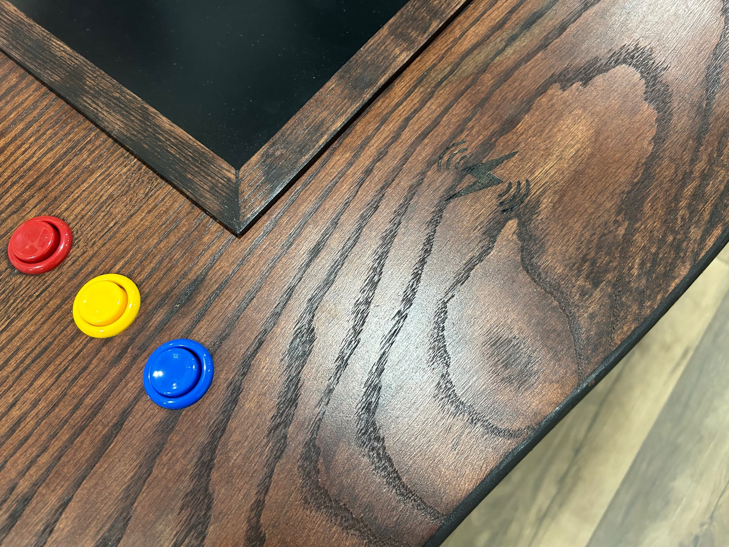 Wine Barrel Arcade Table – Vintage Craft Meets Pixel Power - Custom Arcade Table