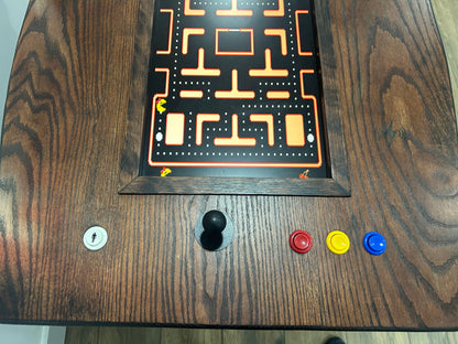 Wine Barrel Arcade Table – Vintage Craft Meets Pixel Power - Custom Arcade Table
