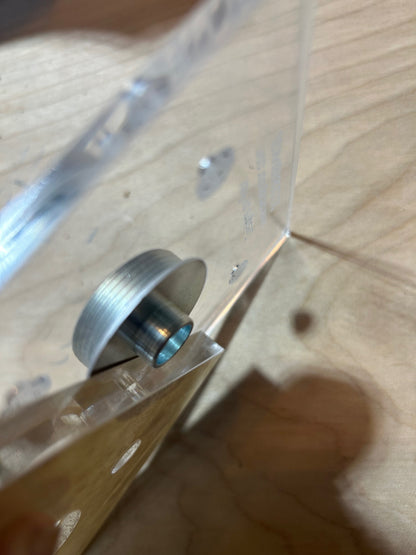 Acrylic Router Base Plates for Makita Palm Router 3 Shapes, 3 Sizes, 1/4" or 3/8" thick, Makita RT0701C, RT0700C, XTR01Z Makita Router Base