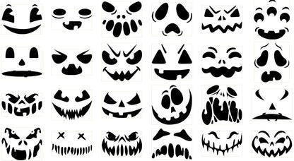 Halloween Lantern Faces - Pumpkin Face SVG Mega Bundle – 350+ Designs