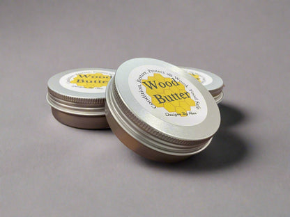 Wood butter (2 Pack), Cutting Board Butter, Board Butter,  Food Safe Wood Restore, Protect all wood, Natural Wood Finish,