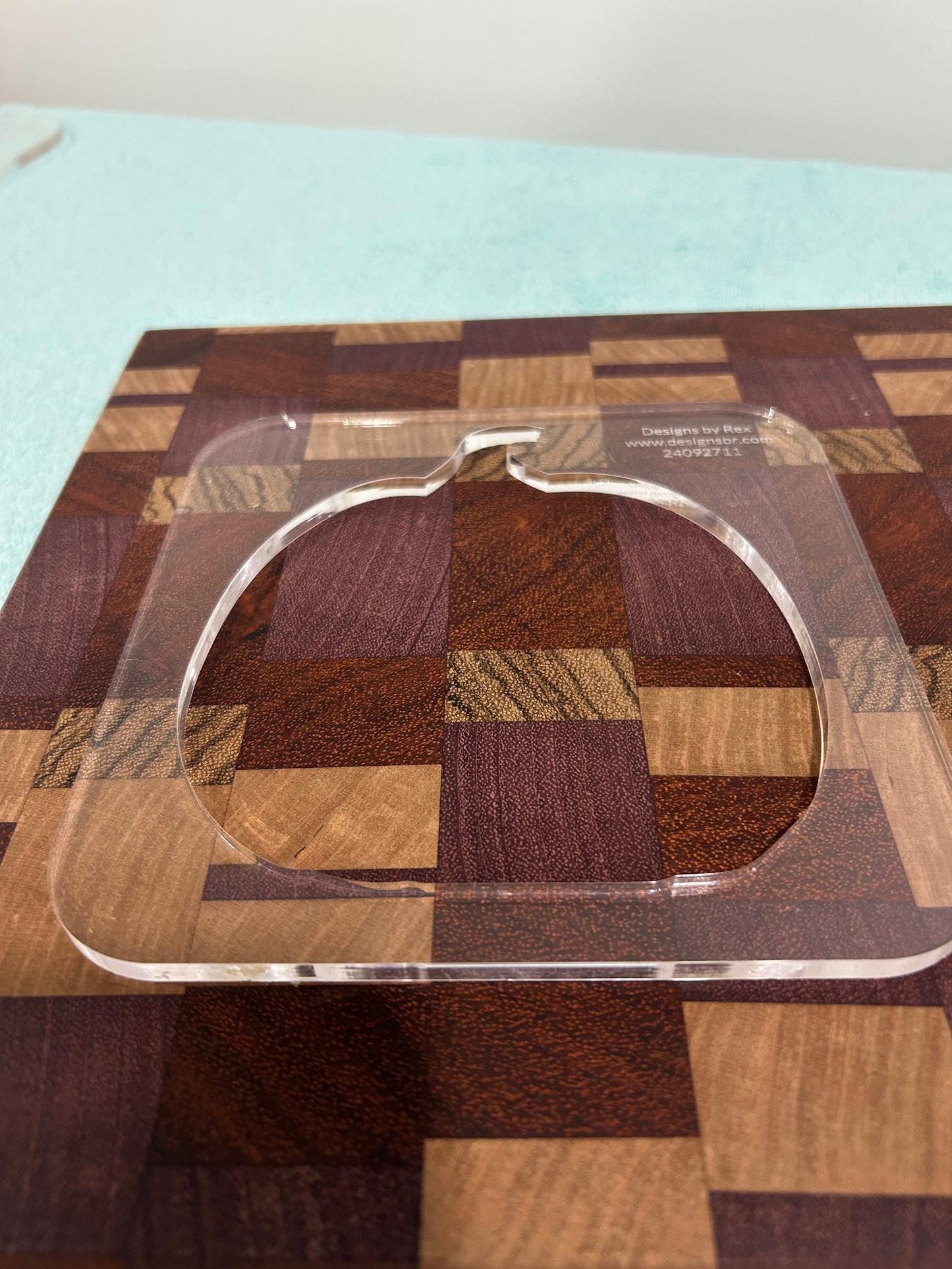 Halloween Router Template made from Cast Acrylic | For Halloween lanterns items and crafts | Halloween Router Templates