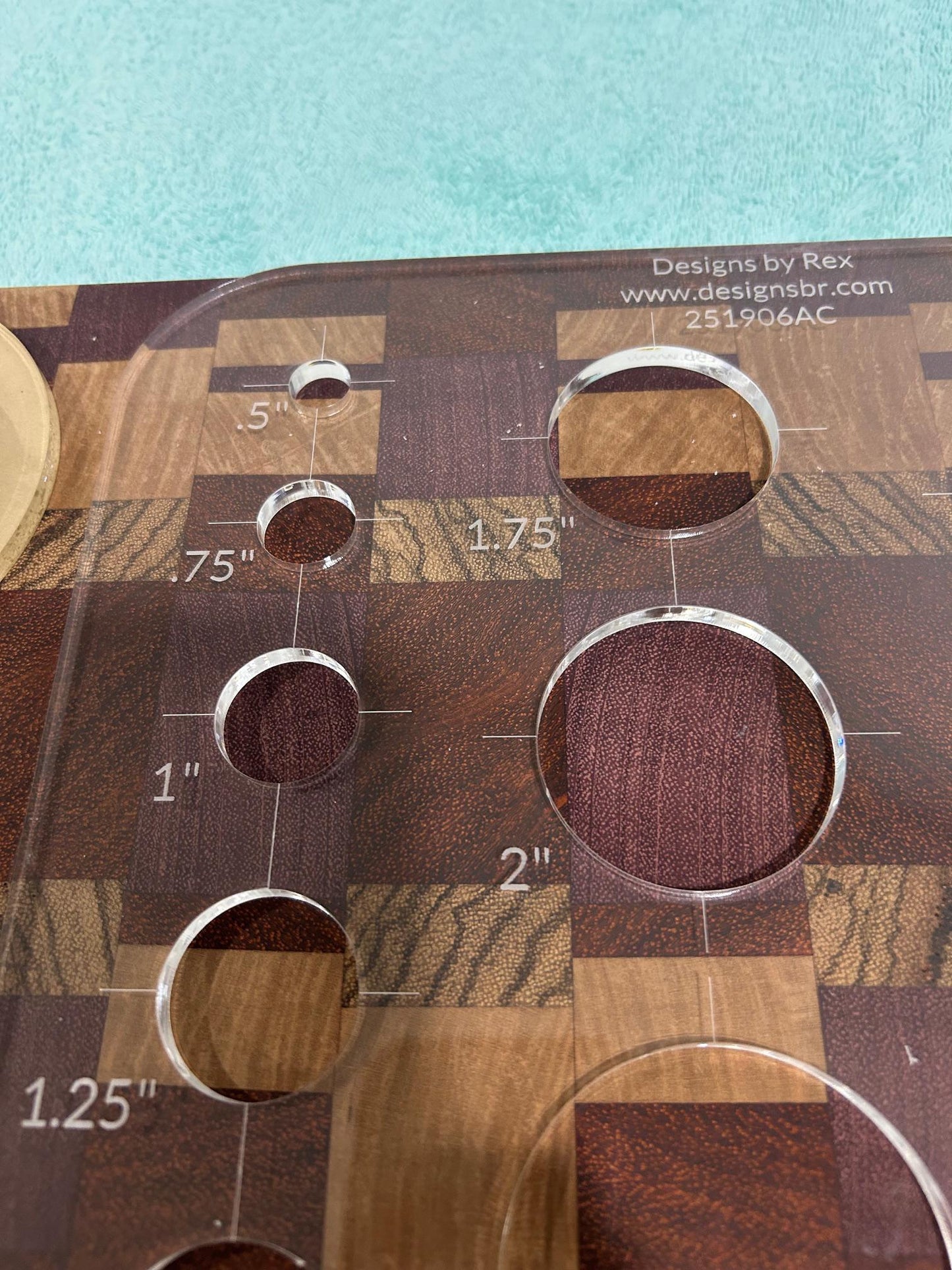 Circle Router Templates (Clear Acrylic) Circle Jig Router Templates Circle Cutting Template