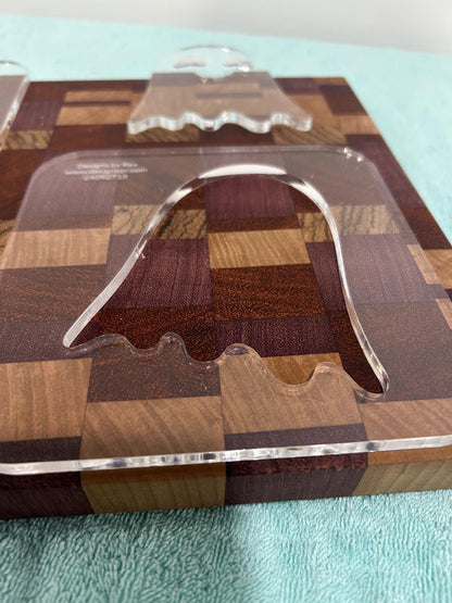 Halloween Router Template made from Cast Acrylic | For Halloween lanterns items and crafts | Halloween Router Templates