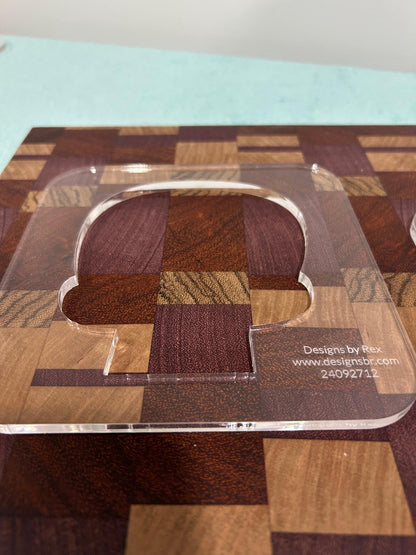 Halloween Router Template made from Cast Acrylic | For Halloween lanterns items and crafts | Halloween Router Templates