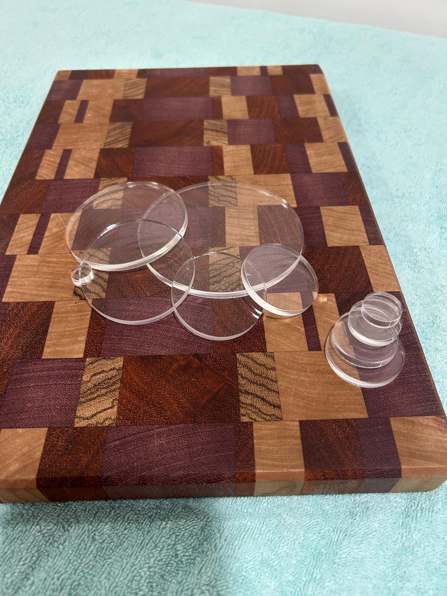 Acrylic Circles - Clear Acrylic Plexiglass Discs - Multiple Thicknesses Circle Cast Acrylic disk for crafts