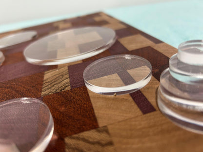 Acrylic Circles - Clear Acrylic Plexiglass Discs - Multiple Thicknesses Circle Cast Acrylic disk for crafts