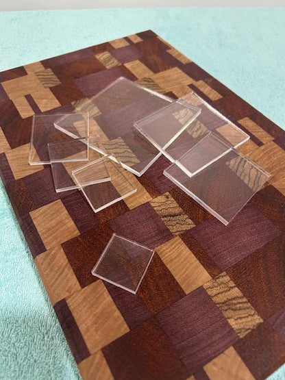 Acrylic Squares - Clear Acrylic Plexiglass Squares - Multiple Thicknesses Square Cast Acrylic square for crafts