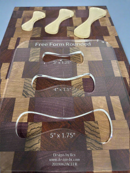 Bow Tie Router Templates (Clear Acrylic) Bow Tie Jig Router Templates Bow Tie Inlay Template