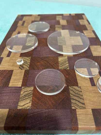 Acrylic Circles - Clear Acrylic Plexiglass Discs - Multiple Thicknesses Circle Cast Acrylic disk for crafts