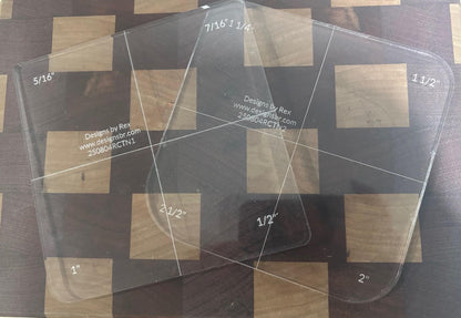 Router Corner Jig - Clear Acrylic – Precision Woodworking Tools for Clean, Repeatable Corner Rounding