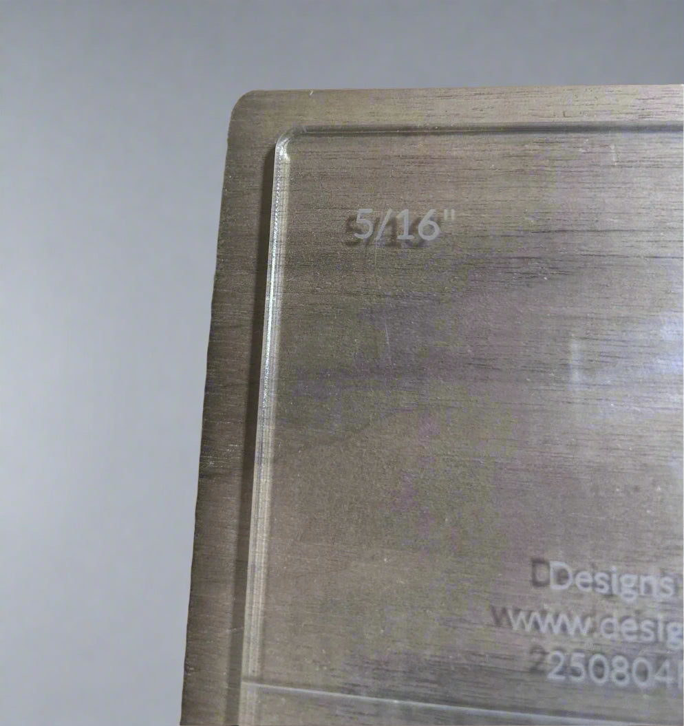 Router Corner Jig - Clear Acrylic – Precision Woodworking Tools for Clean, Repeatable Corner Rounding