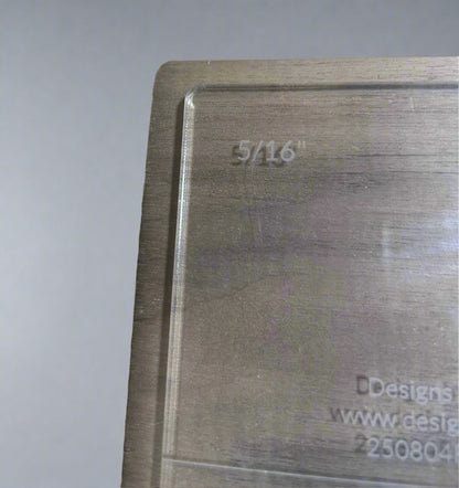 Router Corner Jig - Clear Acrylic – Precision Woodworking Tools for Clean, Repeatable Corner Rounding