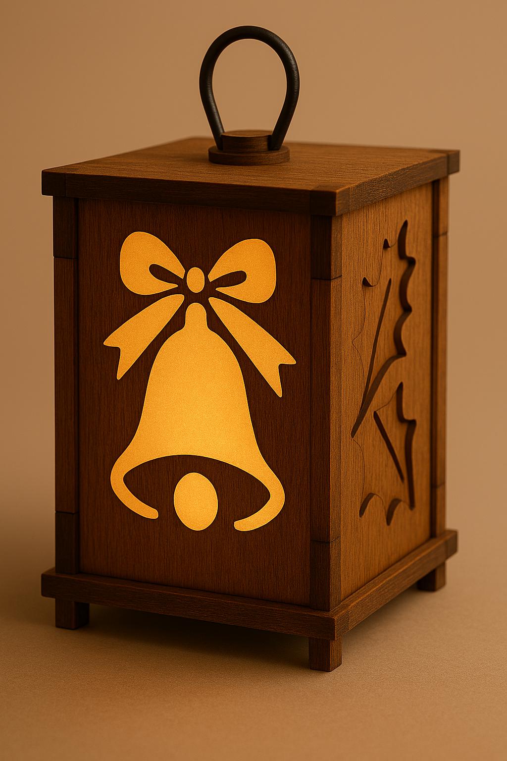 Christmas Lantern Router Templates Holiday Face templates | Make Lanterns without CNC or Laser Christmas Lantern Router Templates