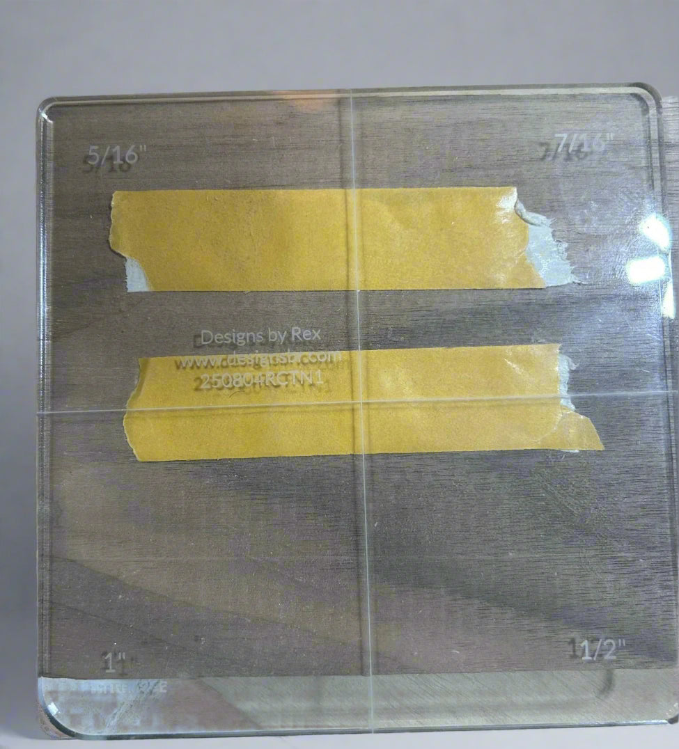 Router Corner Jig - Clear Acrylic – Precision Woodworking Tools for Clean, Repeatable Corner Rounding