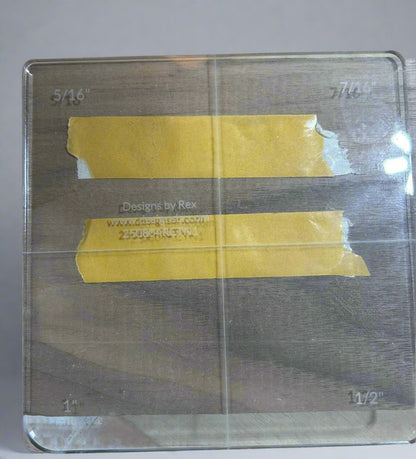 Router Corner Jig - Clear Acrylic – Precision Woodworking Tools for Clean, Repeatable Corner Rounding