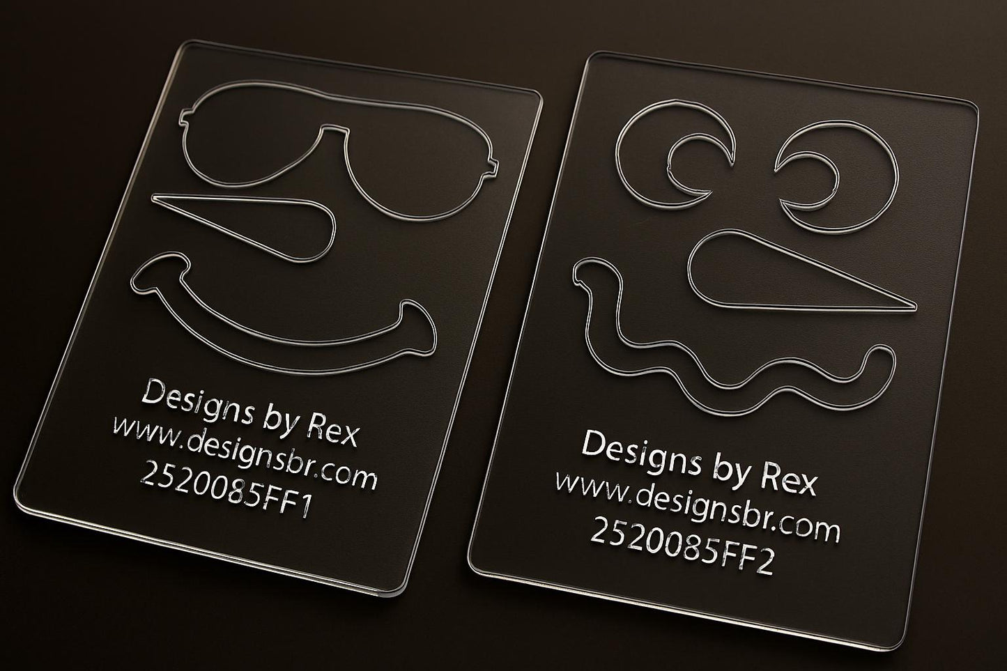 Snowman Lantern Router Templates Cast Acrylic Christmas Snowman Face templates Make Lanterns without CNC or Laser Christmas Lantern Router