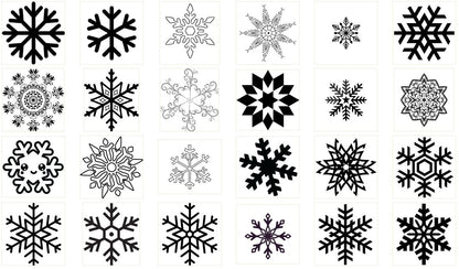 Snowflake SVG Mega Bundle – 100+ Designs Perfect for Cricut, Silhouette, Laser Cutting &amp; More ❄️
