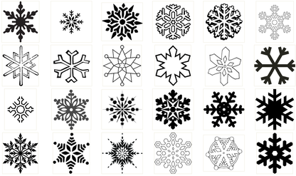 Snowflake SVG Mega Bundle – 100+ Designs Perfect for Cricut, Silhouette, Laser Cutting &amp; More ❄️