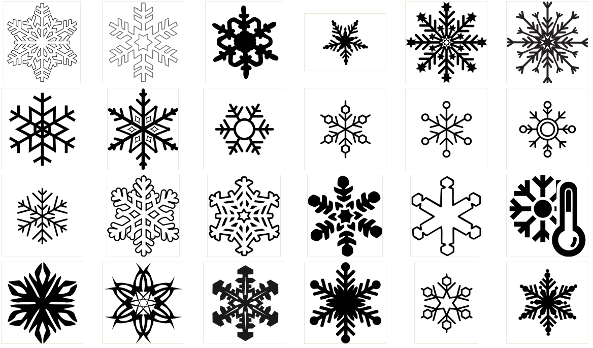 Snowflake SVG Mega Bundle – 100+ Designs Perfect for Cricut, Silhouette, Laser Cutting &amp; More ❄️