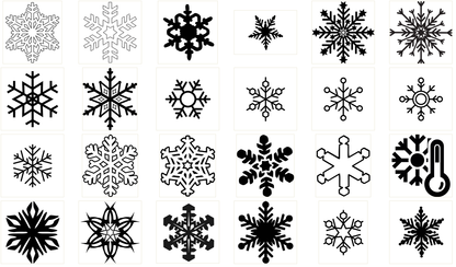 Snowflake SVG Mega Bundle – 100+ Designs Perfect for Cricut, Silhouette, Laser Cutting &amp; More ❄️
