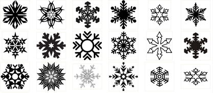 Snowflake SVG Mega Bundle – 100+ Designs Perfect for Cricut, Silhouette, Laser Cutting &amp; More ❄️