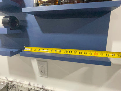 Wine shelf, wine display, kitchen open shelf, wine and liquor display