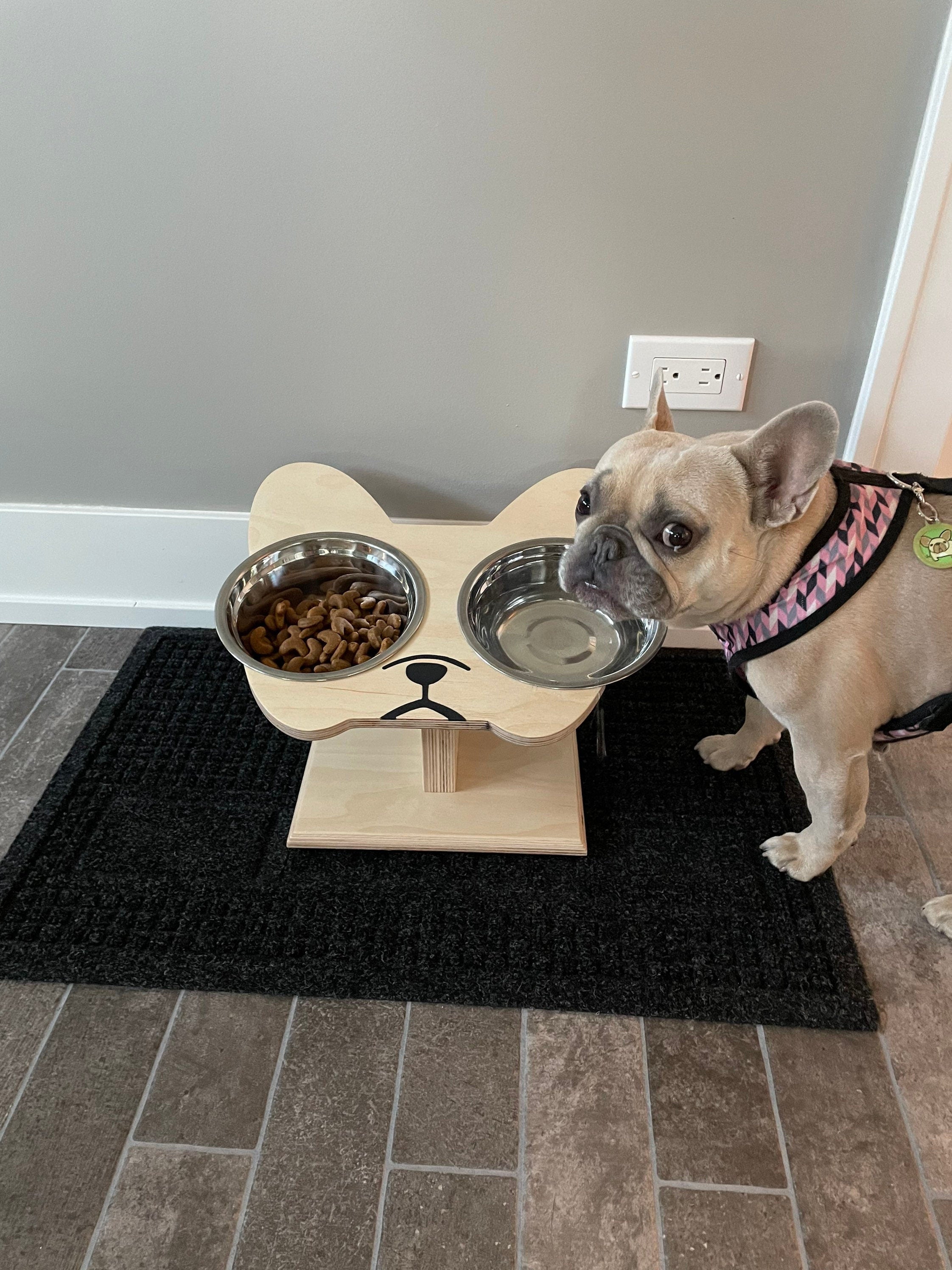 Stand up dog clearance bowls